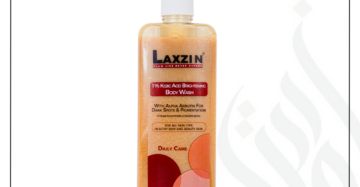 zadwah - laxzin - 1% kojic acid brightening body wash - front 4 n