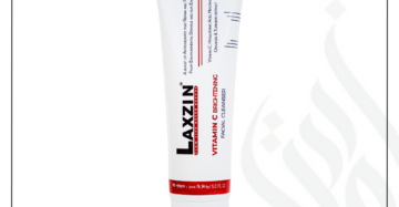 zadwah - laxzin - vitamin c brightening facial cleanser (100ml) - front n