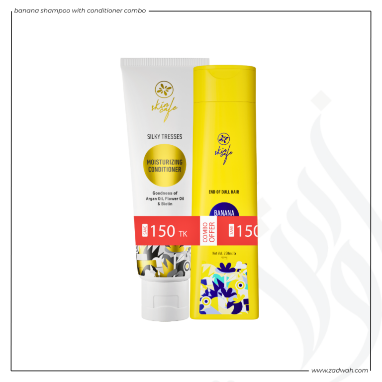 zadwah - skin cafe -banana shampoo with conditioner combo n