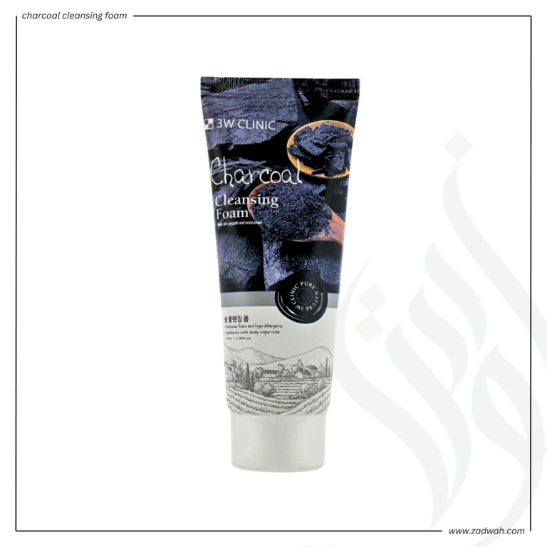 zadwah - 3w clinic - charcoal cleansing foam - 100ml n
