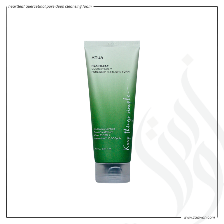 zadwah - anua - heartleaf quercetinol pore deep cleansing foam - tube n