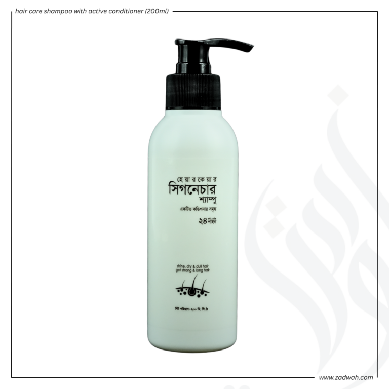 zadwah - army pharma - hair care shampoo with active conditioner (200ml) n