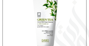 zadwah - dabo - green tea natural rich foam cleanser - 180ml n
