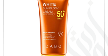 zadwah - dabo - white sunblock cream power sun shield 50+pa+++ n
