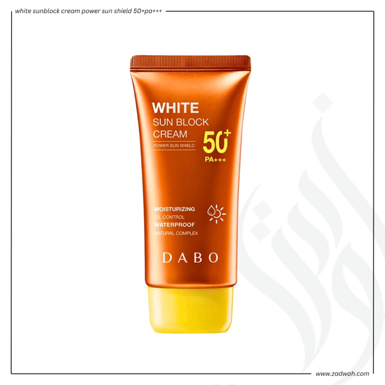zadwah - dabo - white sunblock cream power sun shield 50+pa+++ n