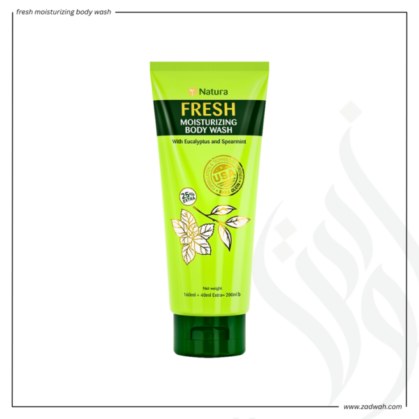 zadwah - natura care - fresh moisturizing body wash n