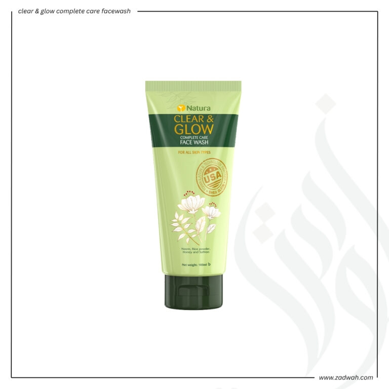 zadwah - natura care - clear & glow complete care facewash n