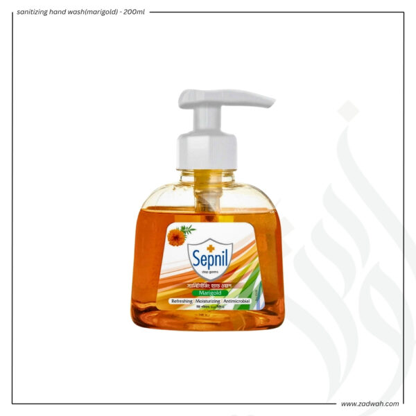 zadwah - sepnil - sanitizing hand wash(marigold) - 200ml n