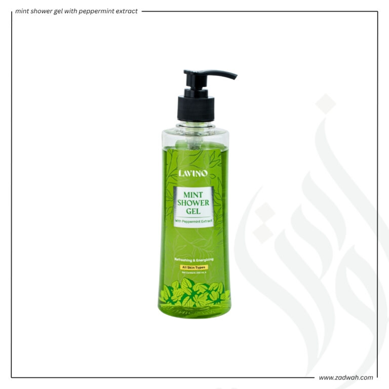 zadwah - lavino - mint shower gel with peppermint extract n
