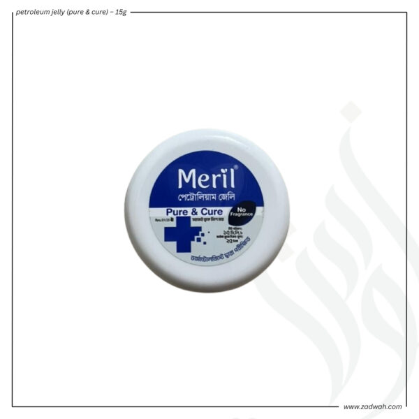 zadwah - meril - petroleum jelly (pure & cure) – 15g n