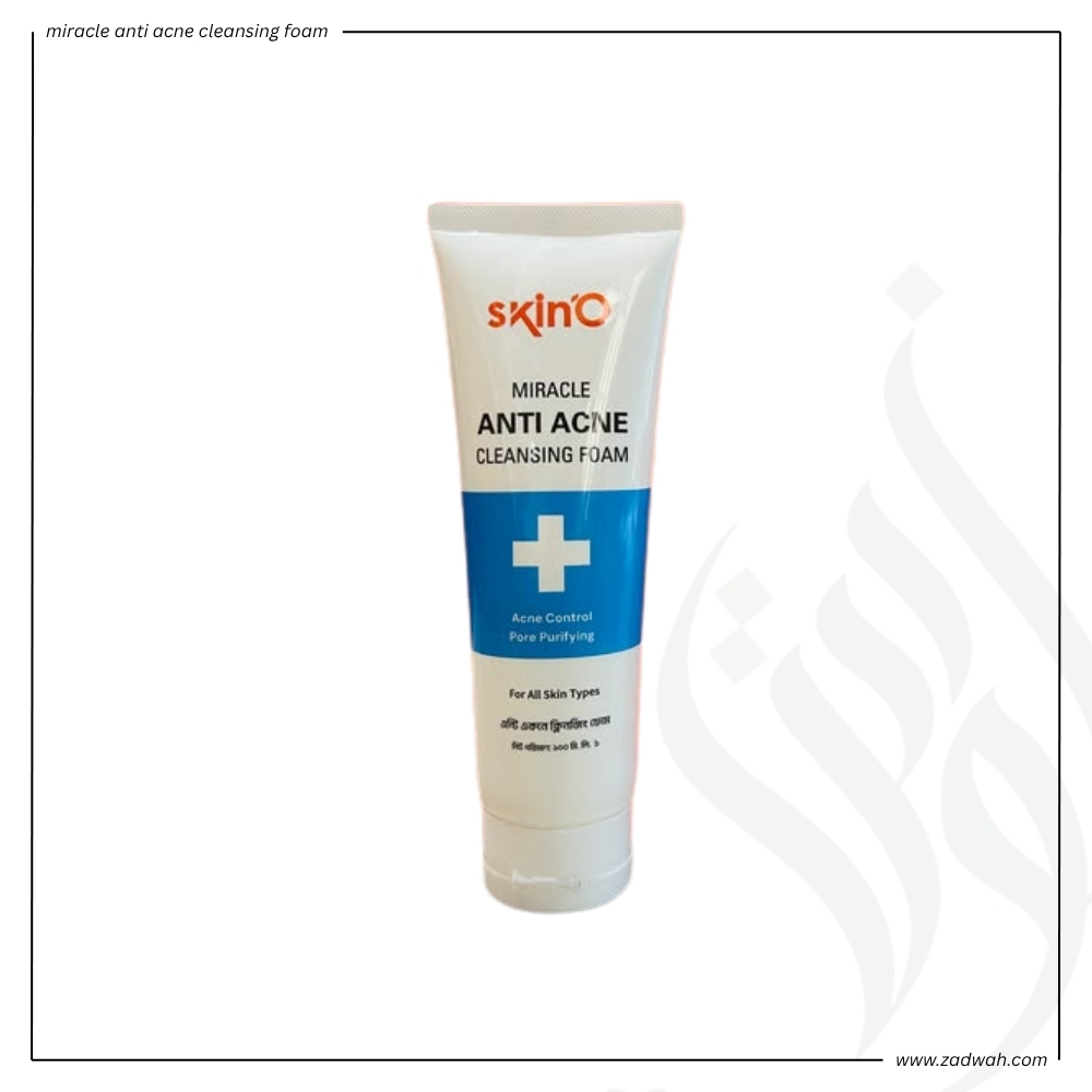zadwah - skino - miracle anti acne cleansing foam n zadwah - skino - miracle anti acne cleansing foam n