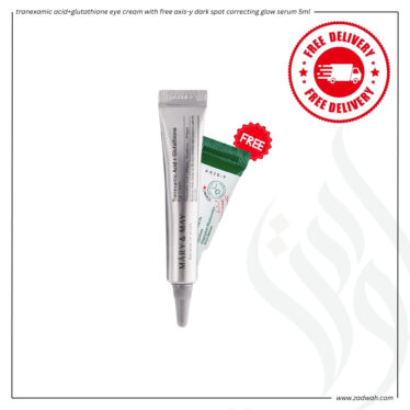 zadwah - mary & may - tranexamic acid+glutathione eye cream with free axis-y dark spot correcting glow serum 5ml n