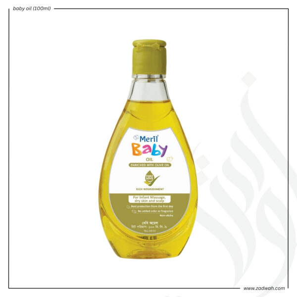 zadwah - meril baby - baby oil (100ml) n