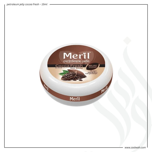 zadwah - meril - petroleum jelly cocoa fresh – 15ml n