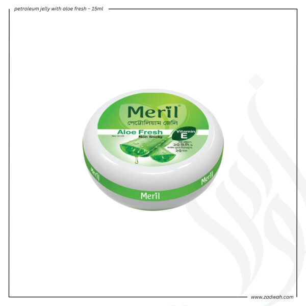 zadwah - meril - petroleum jelly with aloe fresh – 15ml n