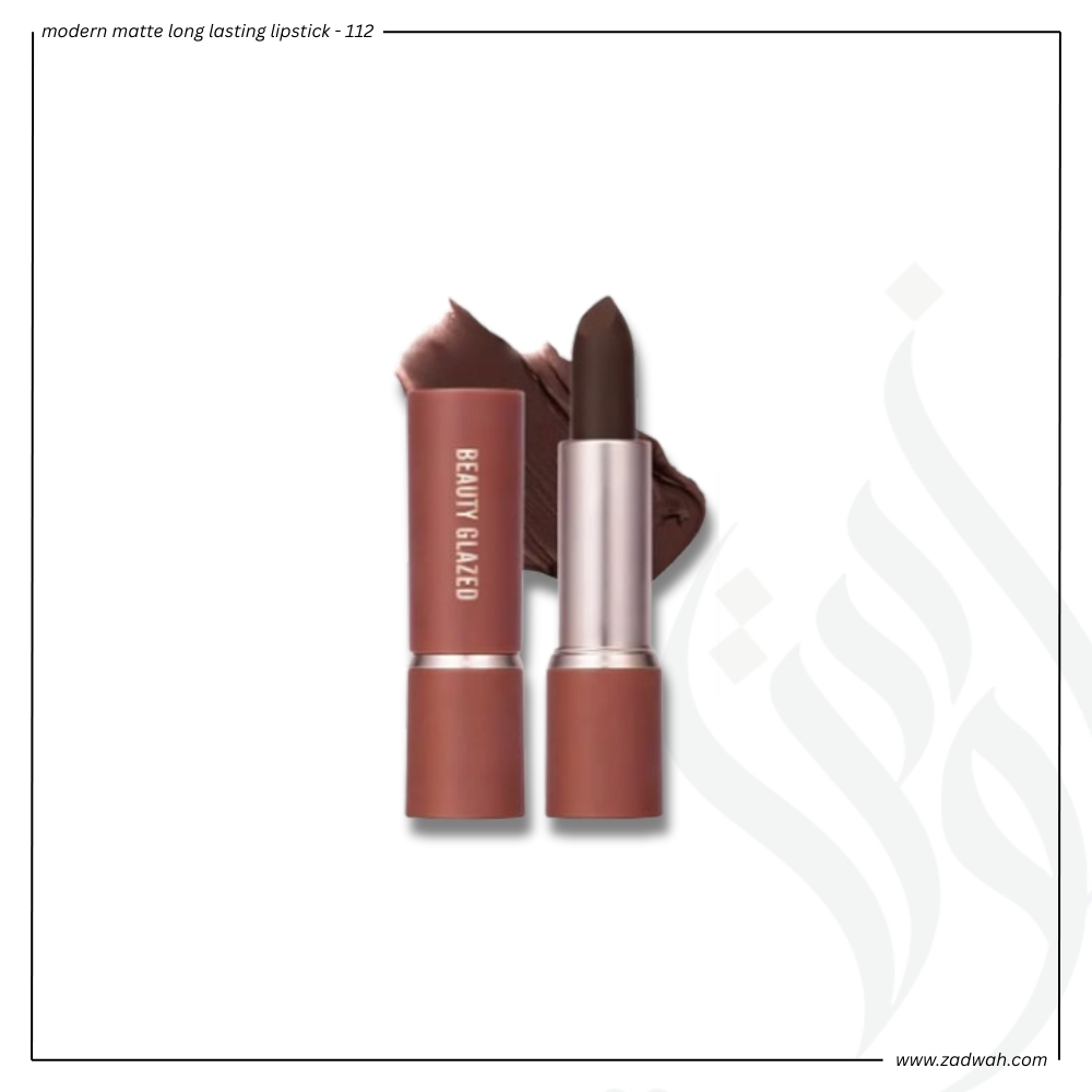 zadwah - beauty glazed - modern matte long lasting lipstick - 112n zadwah - beauty glazed - modern matte long lasting lipstick - 112n