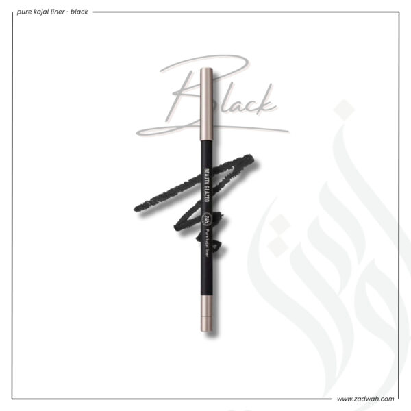 zadwah - beauty glazed - pure kajal liner - blackn