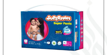 zadwah - supermom - baby diaper 32 pcs (12-20 kg) - XL size saver packn