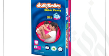 zadwah - supermom - baby diaper 40 pcs (6-12 kg) - M size saver packn