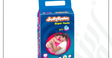 zadwah - supermom - baby diaper 5 pcs (6-12 kg) - M sizen