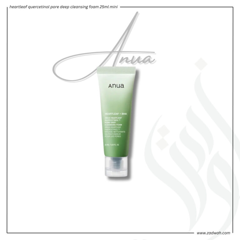 zadwah - anua - heartleaf quercetinol pore deep cleansing foam 25ml mini