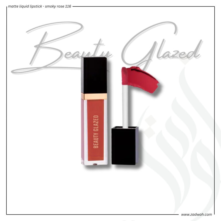 zadwah - beauty glazed - matte liquid lipstick - smoky rose 116
