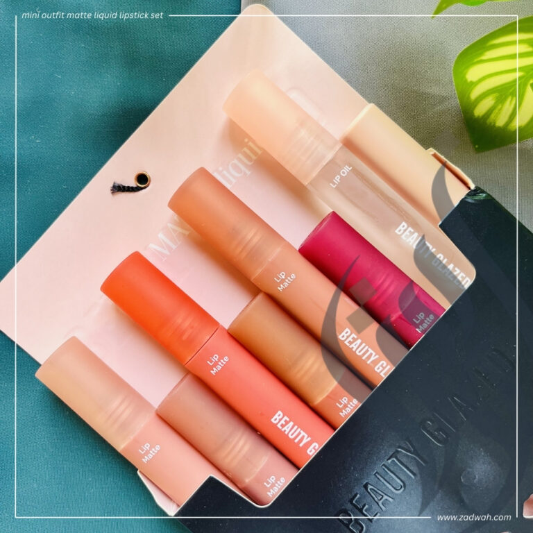 zadwah - beauty glazed - mini outfit matte liquid lipstick set