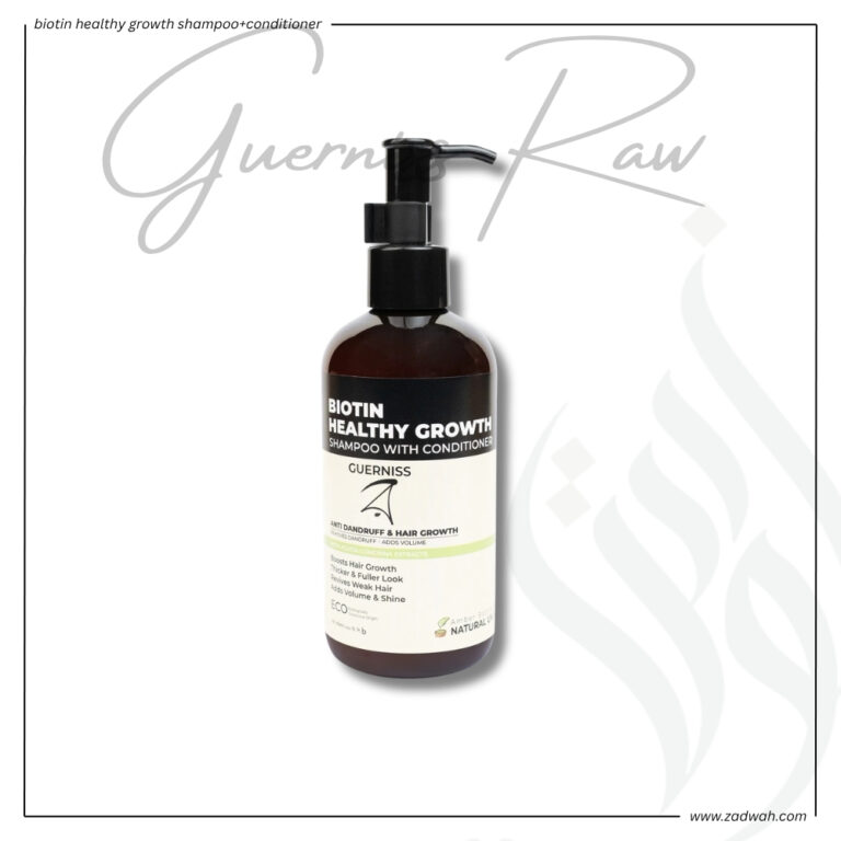zadwah - guerniss raw - biotin healthy growth shampoo+conditioner