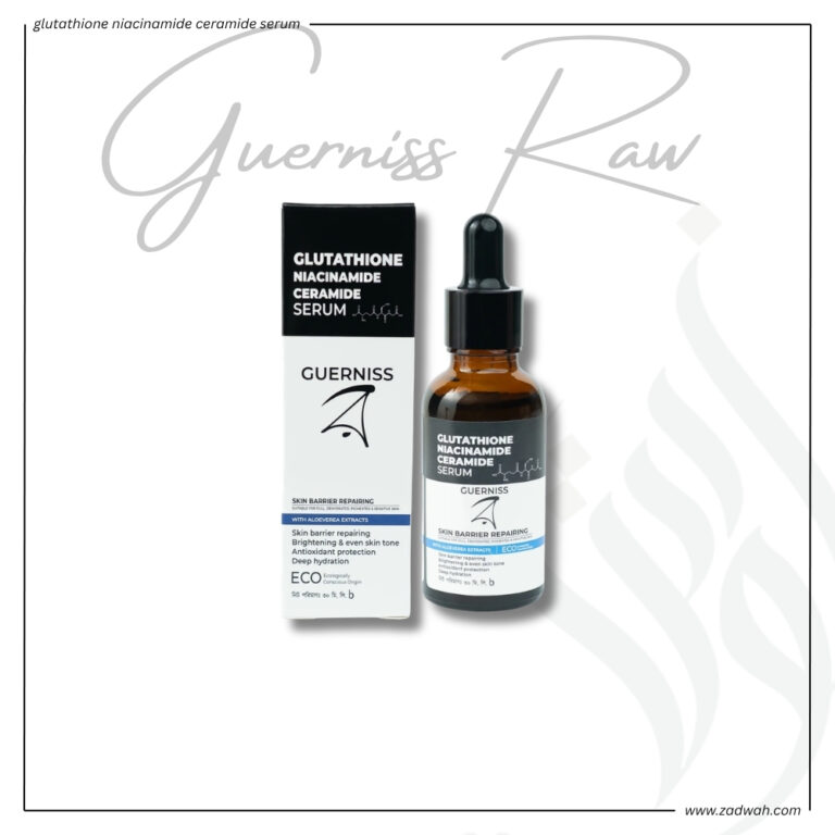 zadwah - guerniss raw - glutathione niacinamide ceramide serum