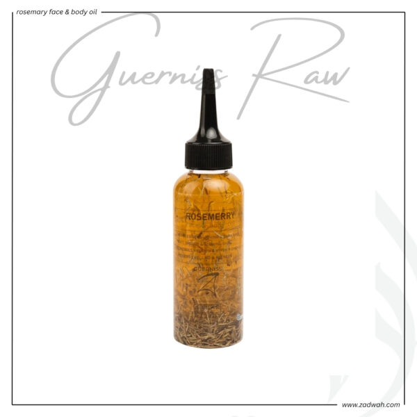 zadwah - guerniss raw - rosemary face & body oil
