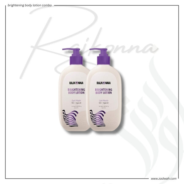 zadwah - rajkonna - brightening body lotion combo