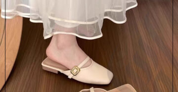 zadwah - zadwah - french toe-toe slipper - white