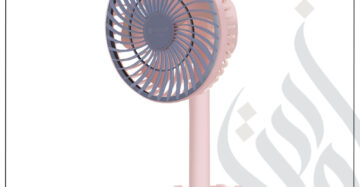 zadwah - jysuper - mini portable fan (2218) - pink