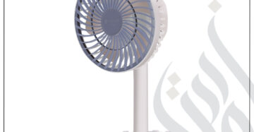 zadwah - jysuper - mini portable fan (2218) - white