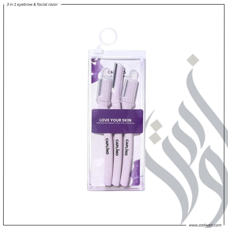 zadwah - caplino - 3 in 1 eyebrow & facial razor
