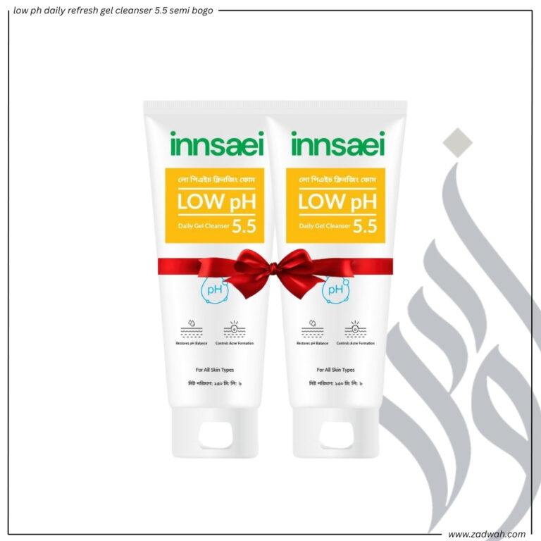 zadwah - innsaei - low ph daily refresh gel cleanser 5.5 semi bogo