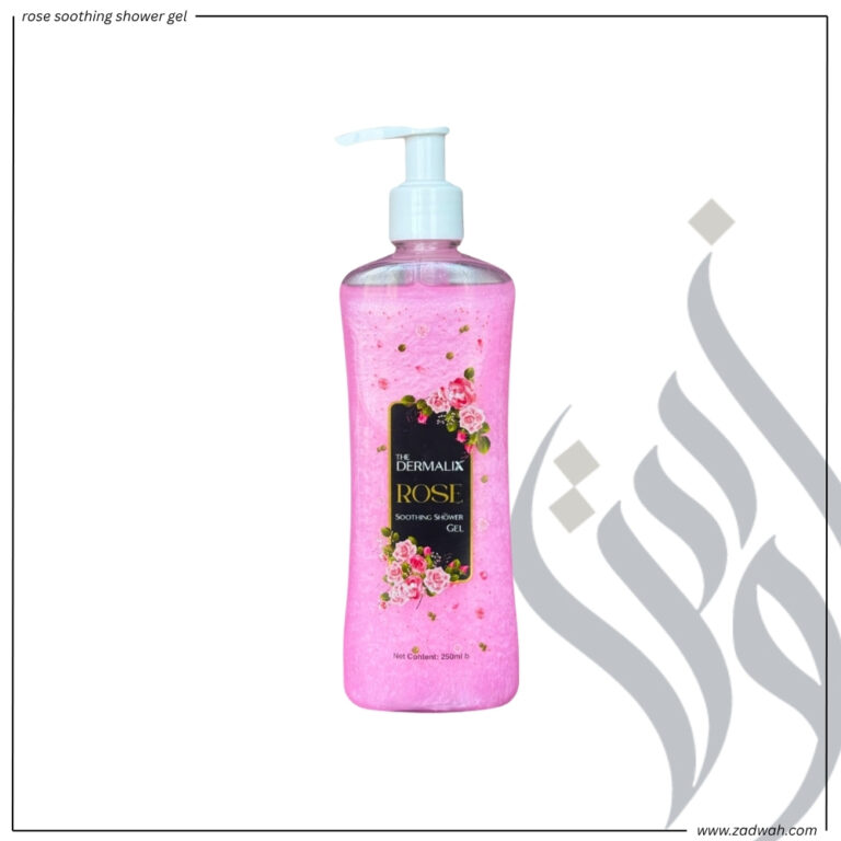 zadwah - the dermalix - rose soothing shower gel