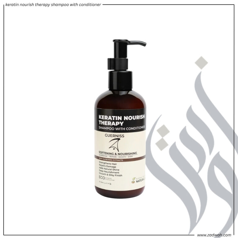 zadwah - guerniss raw - keratin nourish therapy shampoo with conditioner