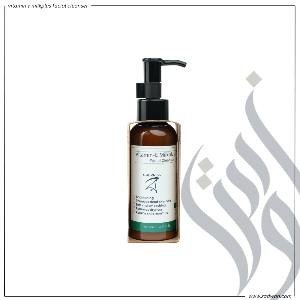 zadwah - guerniss raw - vitamin e milkplus facial cleanser zadwah - guerniss raw - vitamin e milkplus facial cleanser