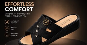 zadwah - nafeera - standard elegence shoe - black