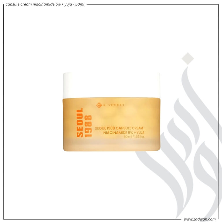 zadwah - ksecret seoul 1988 - capsule cream niacinamide 5% + yuja - 50ml