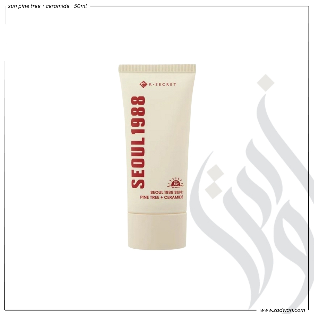 zadwah - ksecret seoul 1988 - sun pine tree + ceramide - 50ml zadwah - ksecret seoul 1988 - sun pine tree + ceramide - 50ml
