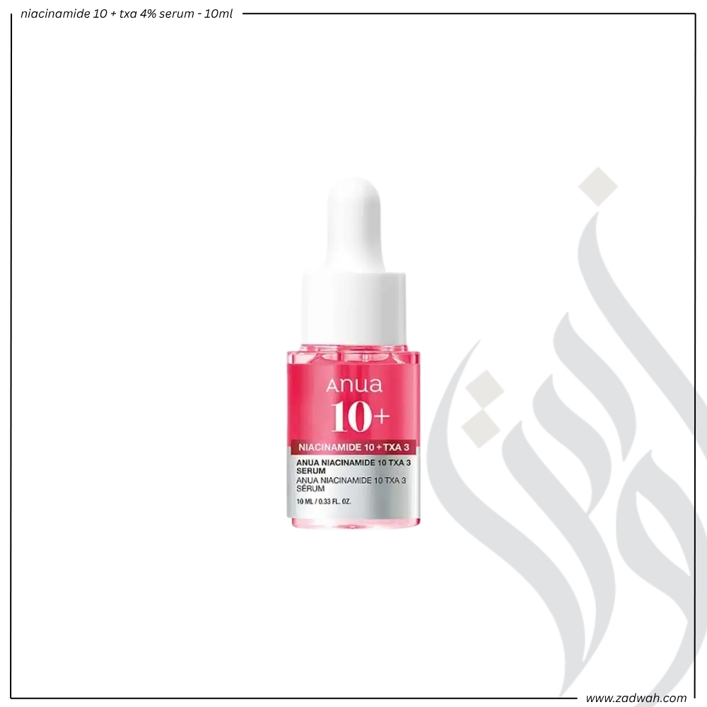 zadwah - anua - niacinamide 10 + txa 4% serum - 10ml zadwah - anua - niacinamide 10 + txa 4% serum - 10ml