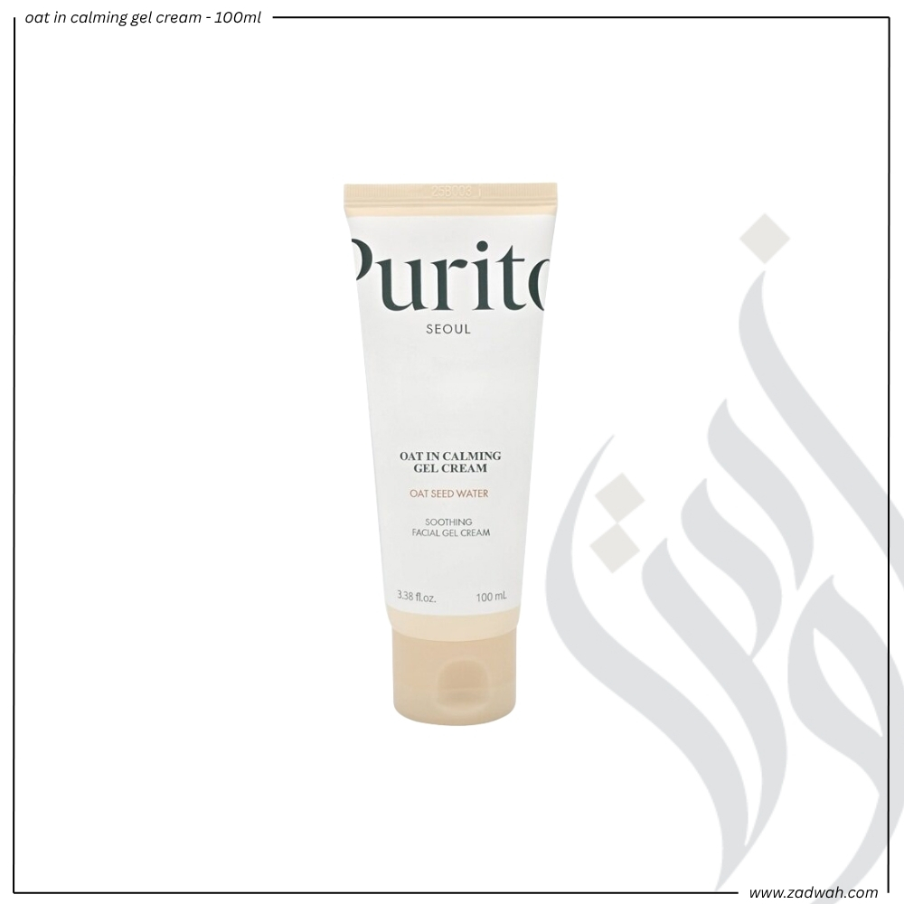 zadwah - purito - oat in calming gel cream - 100ml zadwah - purito - oat in calming gel cream - 100ml