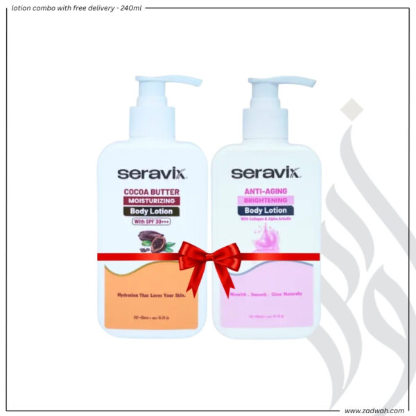 zadwah - seravix - lotion combo with free delivery - 240ml