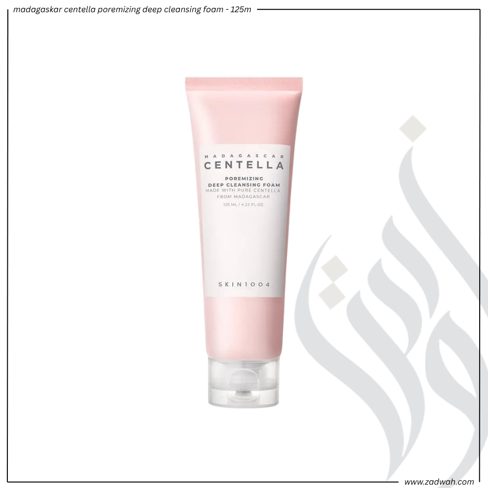 zadwah - skin1004 - madagaskar centella poremizing deep cleansing foam - 125m zadwah - skin1004 - madagaskar centella poremizing deep cleansing foam - 125m