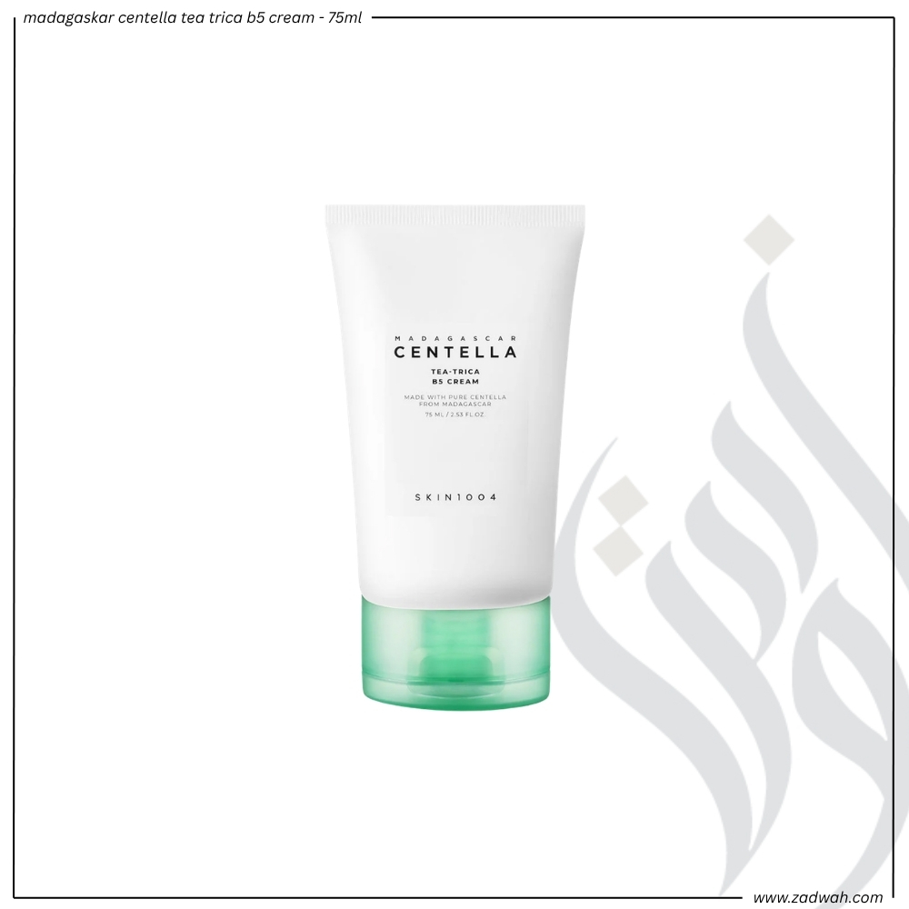 zadwah - skin1004 - madagaskar centella tea trica b5 cream - 75ml zadwah - skin1004 - madagaskar centella tea trica b5 cream - 75ml