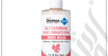 zadwah - the derma plus - glutathione daily brightening body wash - 300ml
